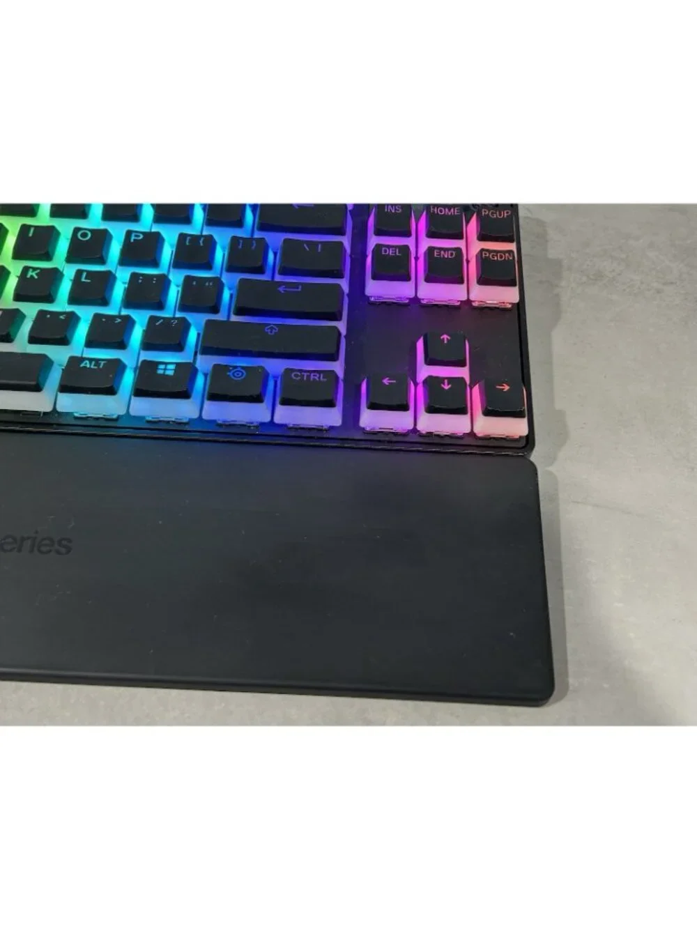 SteelSeries Apex Pro TKL Wired RGB Adjustable Actuation Keyboard Tested Working